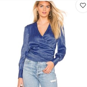 Lovers+Friends wrap blouse